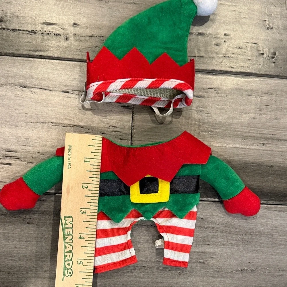NWOT Elf Costume Dogs XS  - Green and Red